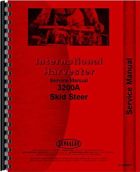 international harvester 3200a service manual